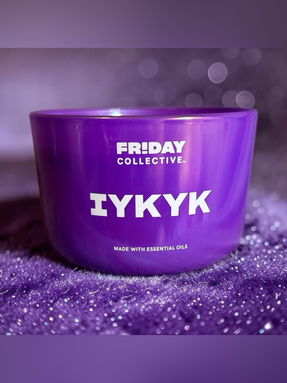 💜FRIDAY COLLECTIVE💜3-Wick Candle in IYKYK/NIP